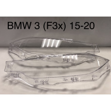 Стекло фары OEM BMW 3 серии VI (F3x) Рестайлинг (2015 - 2020 Г.В.) левое и правое
